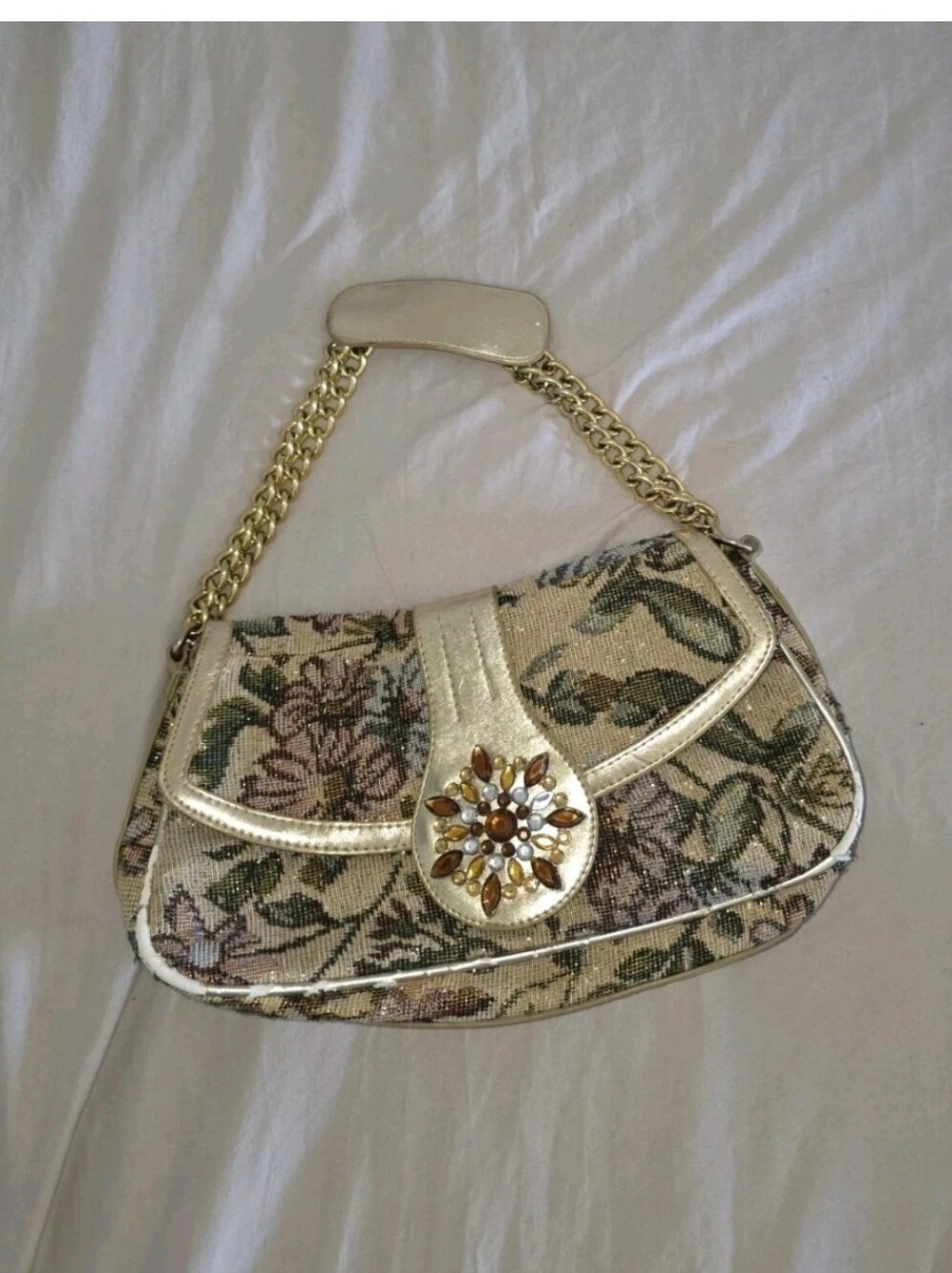 LULU Tapestry TRIM HANDBAG